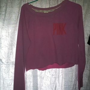 Pink crop top